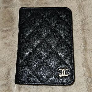 Luxe Quilted “fashion” Passport Holder with Gold Accent